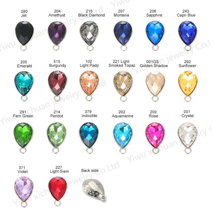 Hot Sale Crystal Stone Pendant With Metal Claw for Necklace Making
