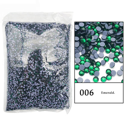 Wholesale Wholesale Glass Iron on Rhinestone Crystal Heat Transfer Washable Back Bulk Hotfix Rhinestones