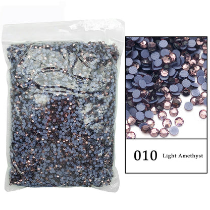 Wholesale Wholesale Glass Iron on Rhinestone Crystal Heat Transfer Washable Back Bulk Hotfix Rhinestones