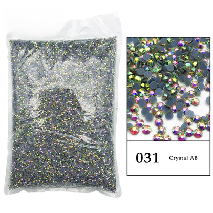 Wholesale Wholesale Glass Iron on Rhinestone Crystal Heat Transfer Washable Back Bulk Hotfix Rhinestones