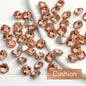 Acmore Crystal Light Padp Summer Style 3D Point Back More Shape Shiny Glass Crystal Nail Art Rhinestones