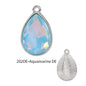 Acmore Crystal New Product Drop Alloy Pendant With Single Loop Opal Mocha DE Rhinestones Glass Jewelry Wholesale Clothes Accessories