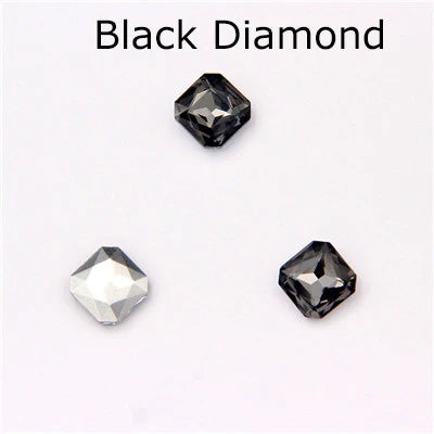 Acmore Crystal Shiny Crystal Nail Art Decoration Rhinestones Glass Sew on Rhinestones for GYM Dress