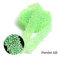 Acmore Crystal Wholesale 1.2cm Width Jelly Resin Strips Non Hotfix Stones Self-Adhevise Rhinestone Trim Sticker for DIY Tumbler