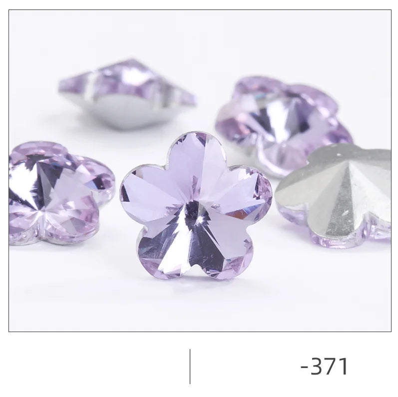 Wholesale High Quality Flower Shape Crystal Sew on Stones for Wedding Dress