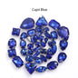 Acmore Crystal Mixed Shapes 22 Colors Four-point Stainless Steel Claw Loose Sew on Crystal Stone Glass DIY Rhinestone With Claw Setting