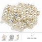 Acmore Crystal Hot Selling High Quality Loose Pearls With Cross Shape Claw Bead for Jewelry Making Supplies DIY Decoration Accessories