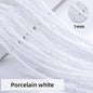 Acmore Crystal 1mm 20 Colors Loose Crystal Stones Jewelry Making Crafts Waist Necklace Earring Flat Beads DIY Deco Accessories