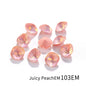 Acmore Crystal High Quality Cushion Shape Protein Mocha Series 8mm/10mm Pointback Crystal Stones Rhinestones for Jewelry Making Garment