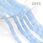 Acmore Crystal  Factory Sale 6*13mm Beads Bamboo Joint Bulk  Glass Crystal Loose Beads for Necklace Making DIY Jewelry
