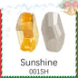 Acmore Crystal New Design Meteor Shaped Christmas Series Point Back Rhinestone K9 Glass Nail Art Supplies DIY Decoration Accessories