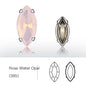 Acmore Crystal Navette Sew on Rhinestone With Setting for DIY Apparel Decoration