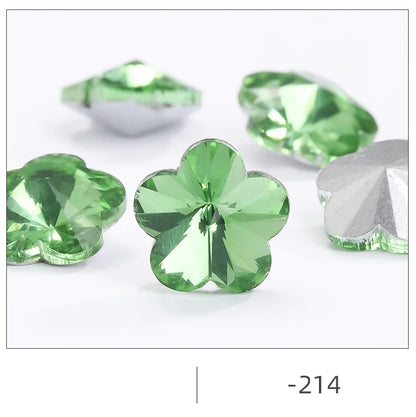 Wholesale High Quality Flower Shape Crystal Sew on Stones for Wedding Dress