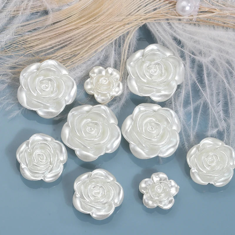 High Quality New Design Pearl Color ABS French Hawthorn Accessories for Jewelry Fhone Case
