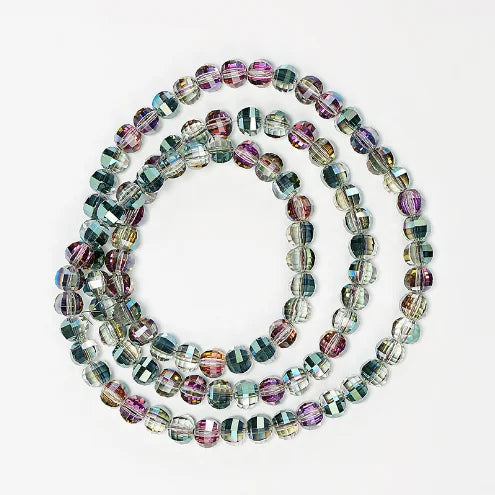 Acmore Crystal Wholesale Colorful Crystal Loose Bead 8mm Glass Beads DIY Handmade Loose Beads for Jewelry Making
