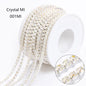 Acmore Crystal Hot Sale SS4-SS12 MI Series Color Shiny Round Stone Glass Silver Claw Rhinestones Chain Art Supplies DIY Accessories
