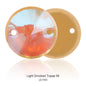 Acmore Crystal New MI Series Rivoli Shaped Round High Quality 3d K9 Glass Sew on Crystal Stones Rhinestone DIY Accessories