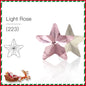 Acmore Crystal Christmas Series Star Shaped Crystal Stone Pointback Rhinestones Glass Nail Art Supplies Jewelry Decoration Diy Strass