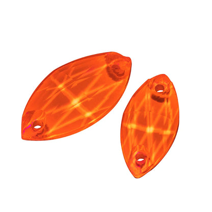 Hot Selling MN Neon Glow Crystal Sew on Rhinestones Navette Gemstones for Dancing Dress