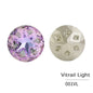Acmore Crystal Round Star Meteorite Series 12 /18mm K9 Glass Pointback Crystal Stones Rhinestones for Jewelry Making Garment
