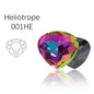 Acmore Crystal Wide Pear Shape 13 Colors 12*13mm Fancy Pointback Loose Crystal Beads Stones Jewelry Making Accessories Rhinestones