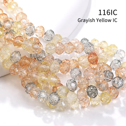 Acmore Crystal New Product Explosion Ice Flower Beads Many Colors DIY Handmade Floral Bead Bracelet Material Accessories