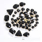 Acmore Crystal Mixed Shapes 12 Colors Loose Crystal Glass Stone With Golden Claw Setting DIY Sewing Fancy Sew on Claw Bead Rhinestone