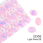 Acmore Crystal Hot Sale Opal Mocha Oval Shape New Design Loose Stones Color Point Back Loose Rhinestone Clothing Accessories DIY