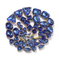 Acmore Crystal Factory Sale Mixed Shapes Crystal Glass Sew on Rhinestone With Gold Claw for DIY Jewelry Hair Clips Wedding Dress