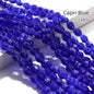 Acmore Crystal  6*8MM Water Drop Loose Stone Glass Crafts Waist Faceted  Crystal Beads Jewelry Finding Accessories for Necklace Earring