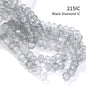 Acmore Crystal New Product Explosion Ice Flower Beads Many Colors DIY Handmade Floral Bead Bracelet Material Accessories