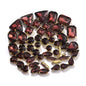 Acmore Crystal Factory Sale Mixed Shapes Crystal Glass Sew on Rhinestone With Gold Claw for DIY Jewelry Hair Clips Wedding Dress