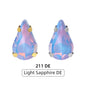 Acmore Crystal High Quality Colors Faceted Glass Stones Drop Claws Flatback Rhinestone Jewelry Art Garment Accessories
