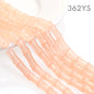 Acmore Crystal  Factory Sale 6*13mm Beads Bamboo Joint Bulk  Glass Crystal Loose Beads for Necklace Making DIY Jewelry