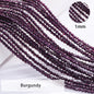 Acmore Crystal 1mm 20 Colors Loose Crystal Stones Jewelry Making Crafts Waist Necklace Earring Flat Beads DIY Deco Accessories
