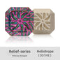 10mm Luxury Relief Princess Octagon Stones Customized Diamonds Glass Princess Shape Diamond Square Rhinestone