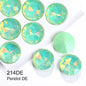 Acmore Crystal High Quality K9 Point Back Gemstone Flower Shape Glass Loose Rhinestones Opal Mocha Crystal Jewelry Diy Decoration
