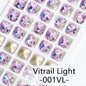 Acmore Crystal Wholesale Cushion Pointback Rhinestone K9 Glass Fancy Stone Loose Glass Design DIY Clothes Bags Shoes