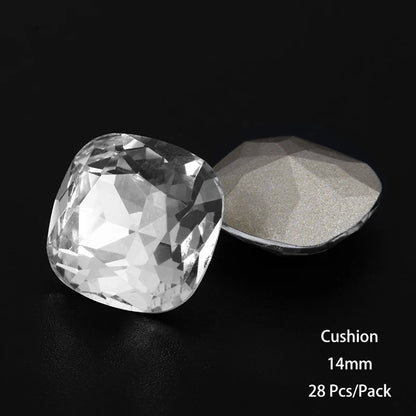Acmore Crystal New Desgin Big Size Multiful Shapes Crystal Glass Fancy Rhinestones for Jewelry Making and Crystal Craft