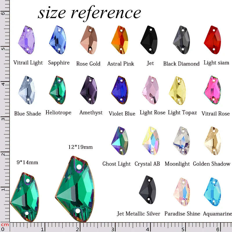 Xichuan Top Quality Jewelry Galactic Sew on Stone Glass Crystal Stones Flat Back Rhinestones for Sewing Craft Dress
