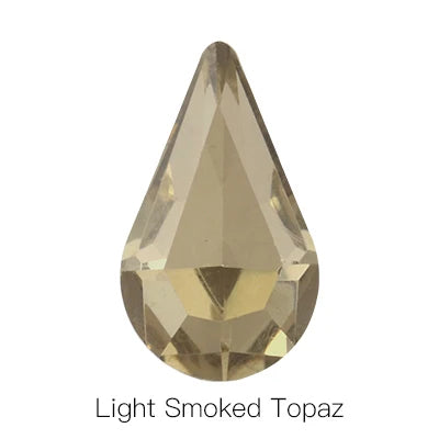Teardrop Shape Point Back Glass Crystal Fancy Stone Diamond for Garment Loose Beads Factory Direct Glass Crystal Diamond Stone
