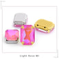 Rectangular Octagon Mk Fluorescent Claw Rhinestone Arts Crafts Glass Crystal Stone Claw Rhinestone