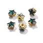 Hot Selling Acmore Crystal 10mm Star Pointback Glass Claw Drill Shiny Rhinestones Charms DIY Accessories for Dress & Clothing