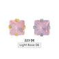 Acmore Crystal New Design Princess Square Four Claws Rhinestones Flatback Sew on Fancy Stones Jewelry and Clothing