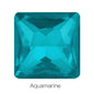 Hot Sale Square Fancy Stone Colorful Crystal Jewelry Point Back Rhinestones