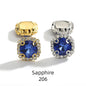 Acmore Crystal Wholesale Cheap Price Round Shape Glass Rhinestone With Claw Setting Stone for Garment Decoration