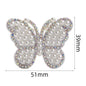 Acmore Crystal White Pearl Rhinestones  Crown Peach Heart Hot Fix Stickers Non-Woven Self-adhesive Patch Clothing DIY Accessories