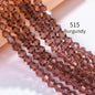 Acmore Crystal 4mm 21 Colors Bicone Shaped Crystal Stone Wholesale Loose Necklace Bracelet Earring Through Hole Glass Rhinestone Beads