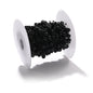 Acmore Crystal High Quality Colorful 8+3MM  Faux Pearl Beads  Roll Strand Artificial Pearl Bead Chain for Wedding Party Decoration