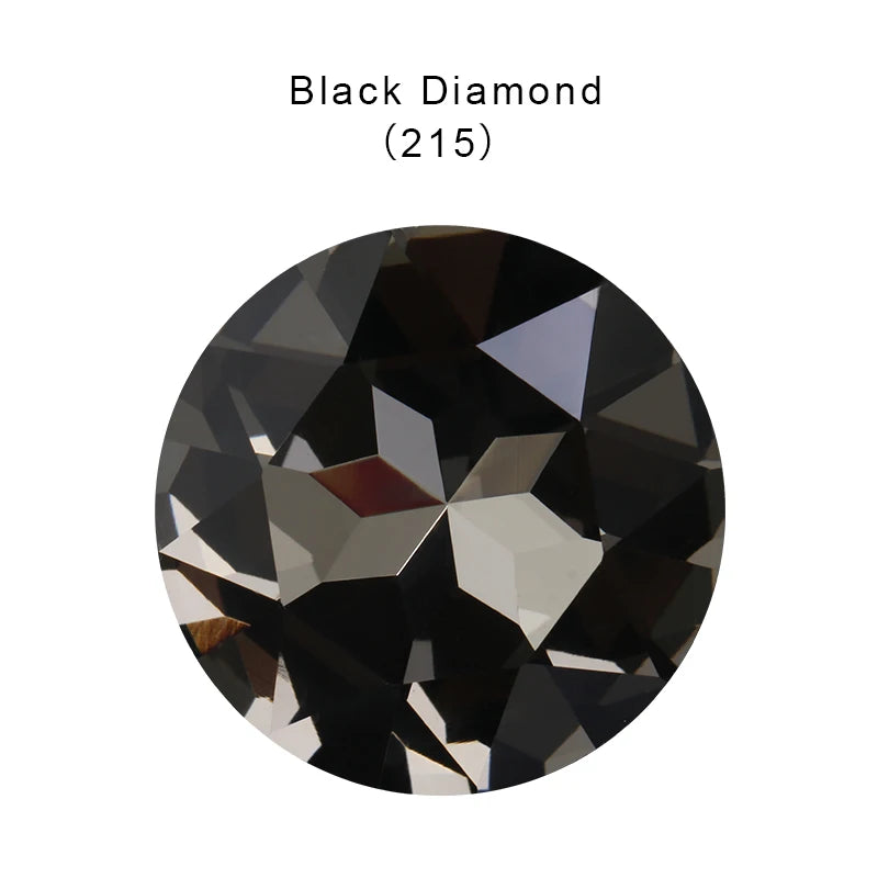 Acmore Crystal Newest Big Size 27mm Gemstone Flower Crystal ab Pointback DIY Nail Art Supplies Rhinestone Decoration Accessories